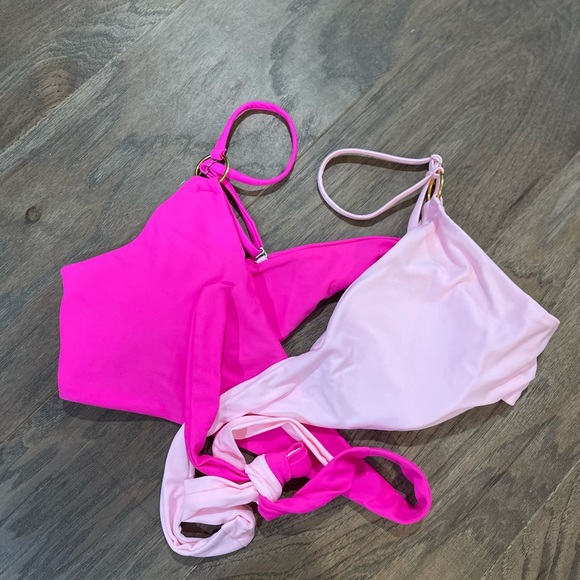 2 pc hot pink bikini | size L - Picture 7 of 8